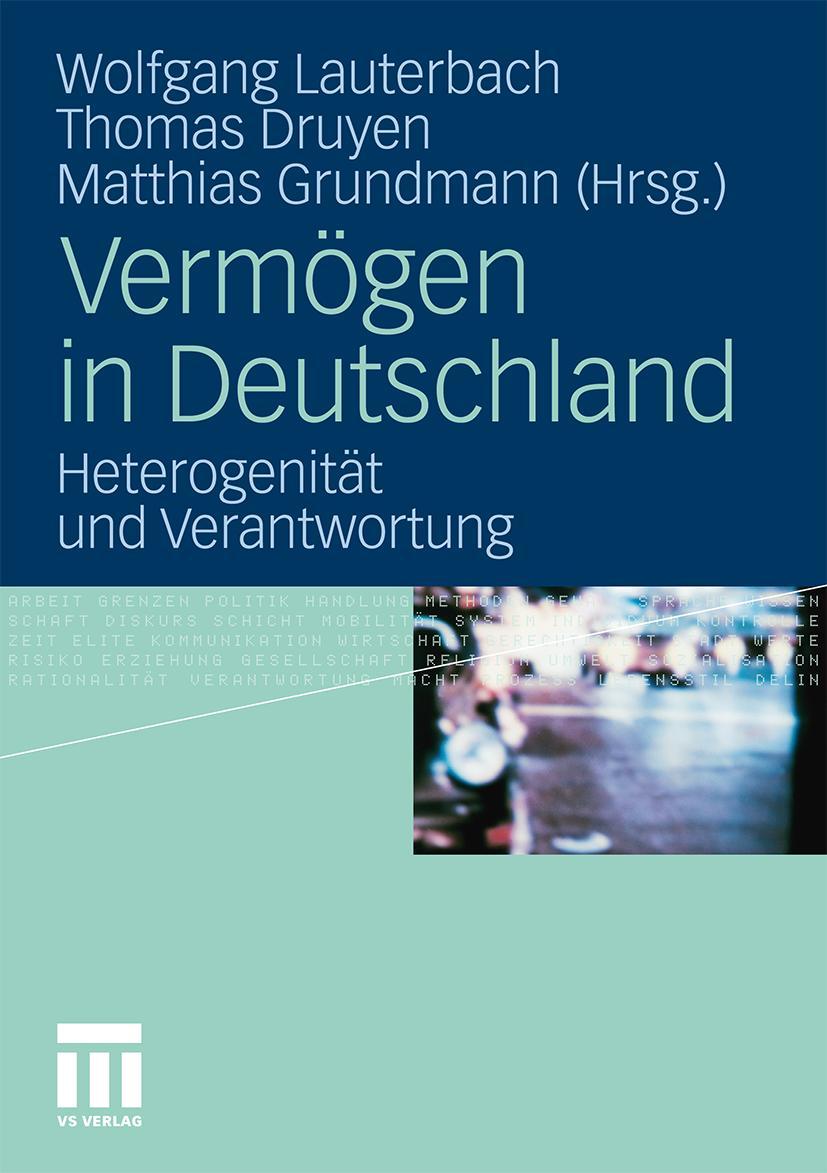 Cover: 9783531176895 | Vermögen in Deutschland | Heterogenität und Verantwortung | Buch