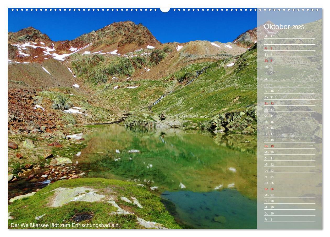 Bild: 9783435793983 | Alpenüberquerung (Wandkalender 2025 DIN A2 quer), CALVENDO...