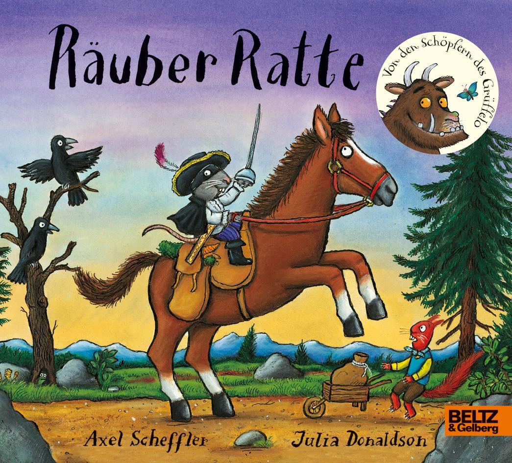 Cover: 9783407795939 | Räuber Ratte | Vierfarbiges Pappbilderbuch | Axel Scheffler (u. a.)