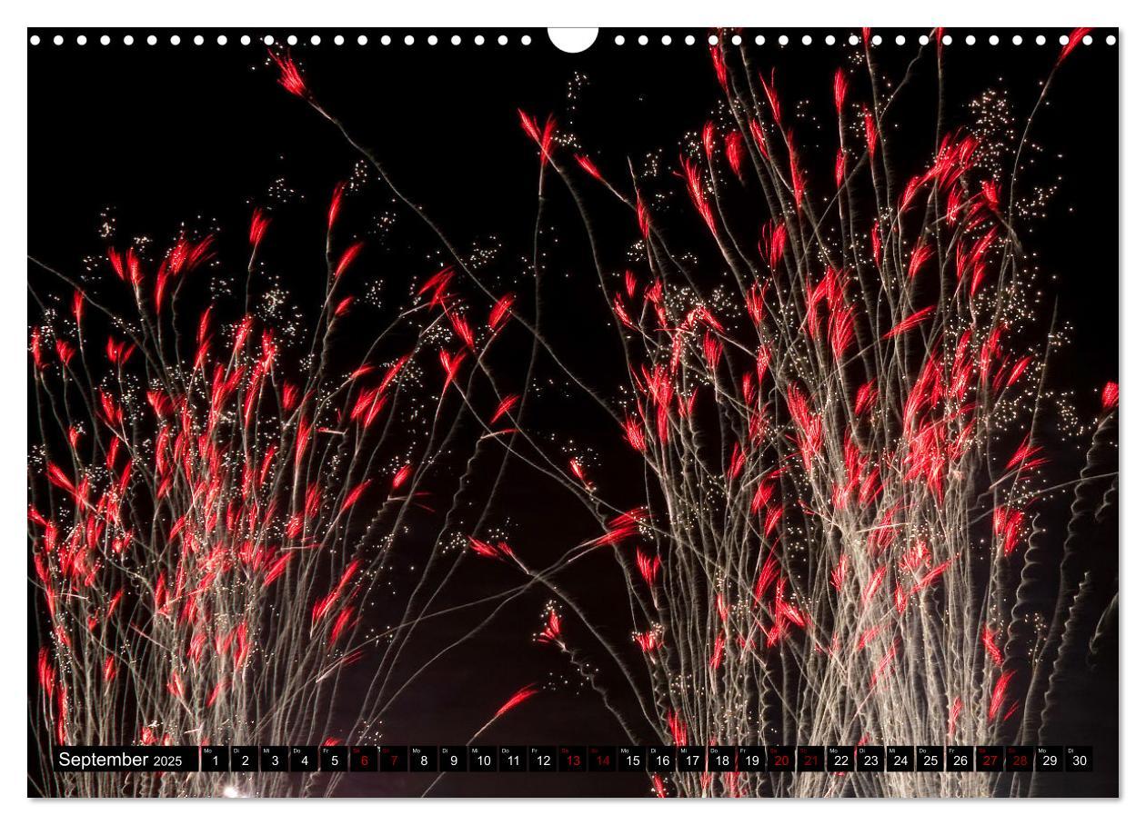 Bild: 9783435062775 | Feuerwerk - Kunstwerke am Himmel (Wandkalender 2025 DIN A3 quer),...