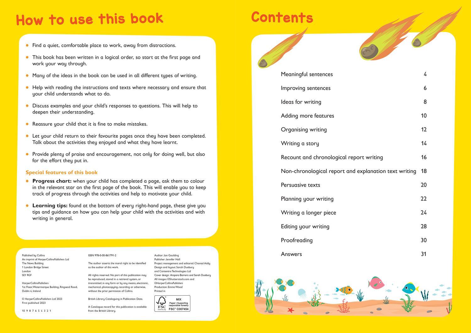 Bild: 9780008617912 | Writing Skills Activity Book Ages 7-9 | Ideal for Home Learning | Buch