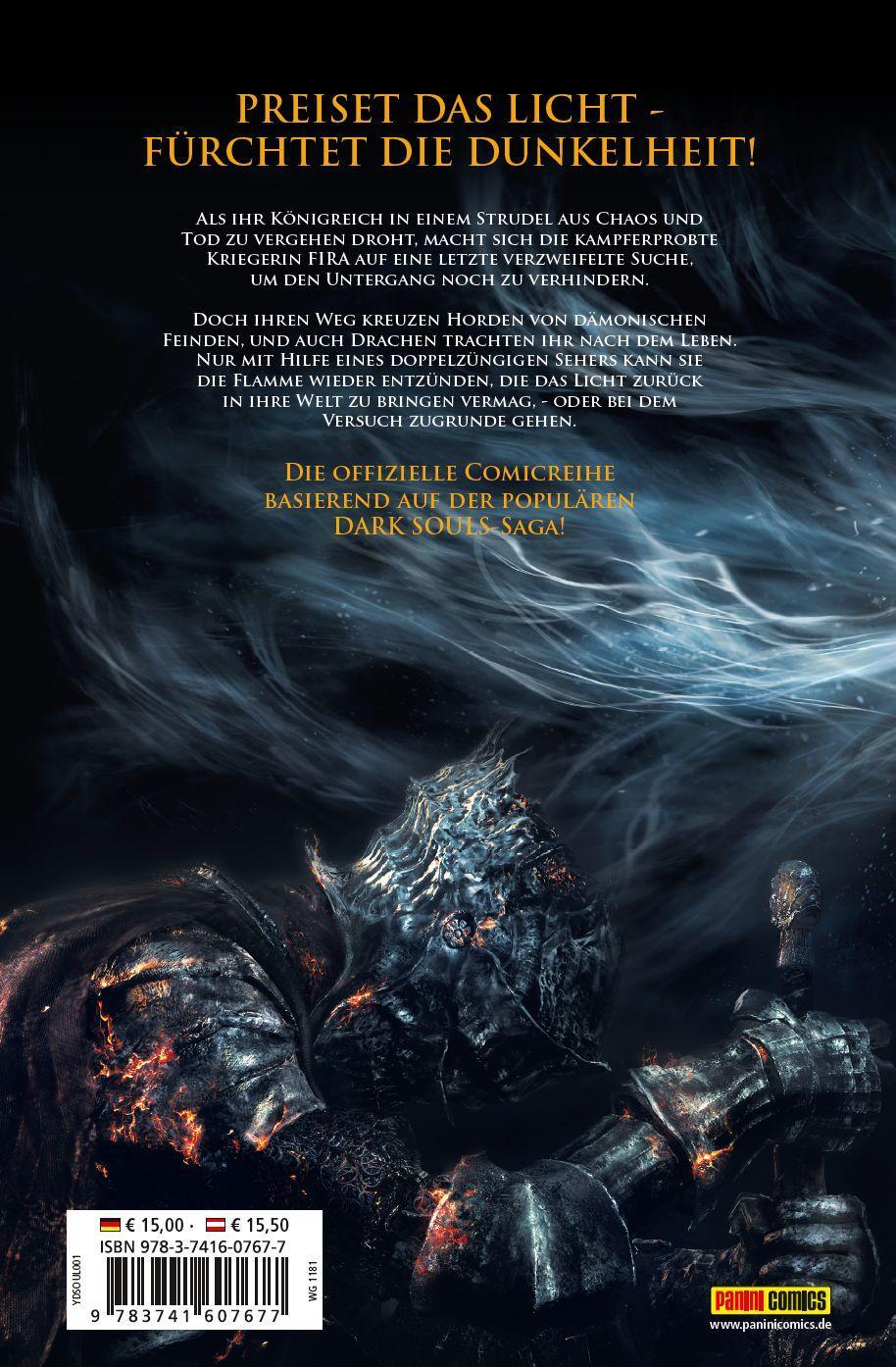 Rückseite: 9783741607677 | Dark Souls | Bd. 1: Der Hauch von Andolus | George Mann (u. a.) | Buch