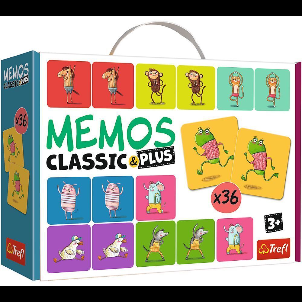 Cover: 5900511022711 | Memos classic&plus Tiere | Spiel | Kartonage | Deutsch | Trefl