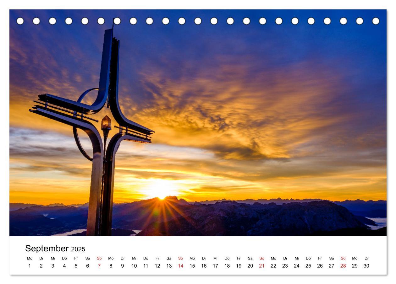 Bild: 9783435153879 | Berchtesgadener Berge im Licht (Tischkalender 2025 DIN A5 quer),...