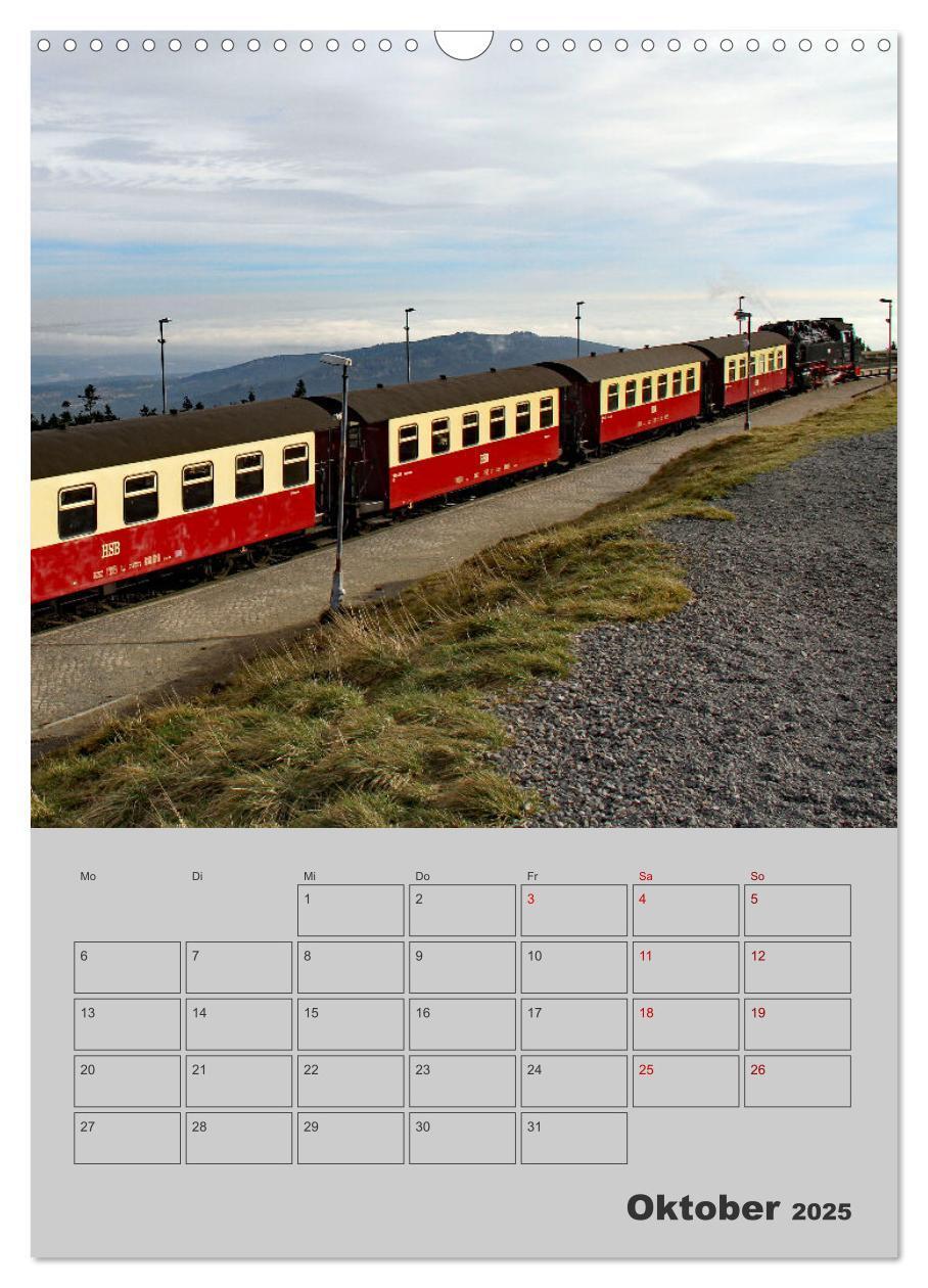 Bild: 9783383821202 | Brockenbahn - Terminplaner (Wandkalender 2025 DIN A3 hoch),...