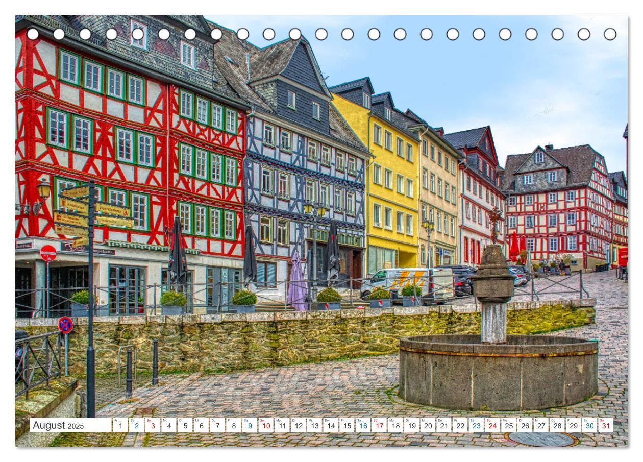 Bild: 9783383871092 | Wetzlar - Eine Perle im Lahntal (Tischkalender 2025 DIN A5 quer),...