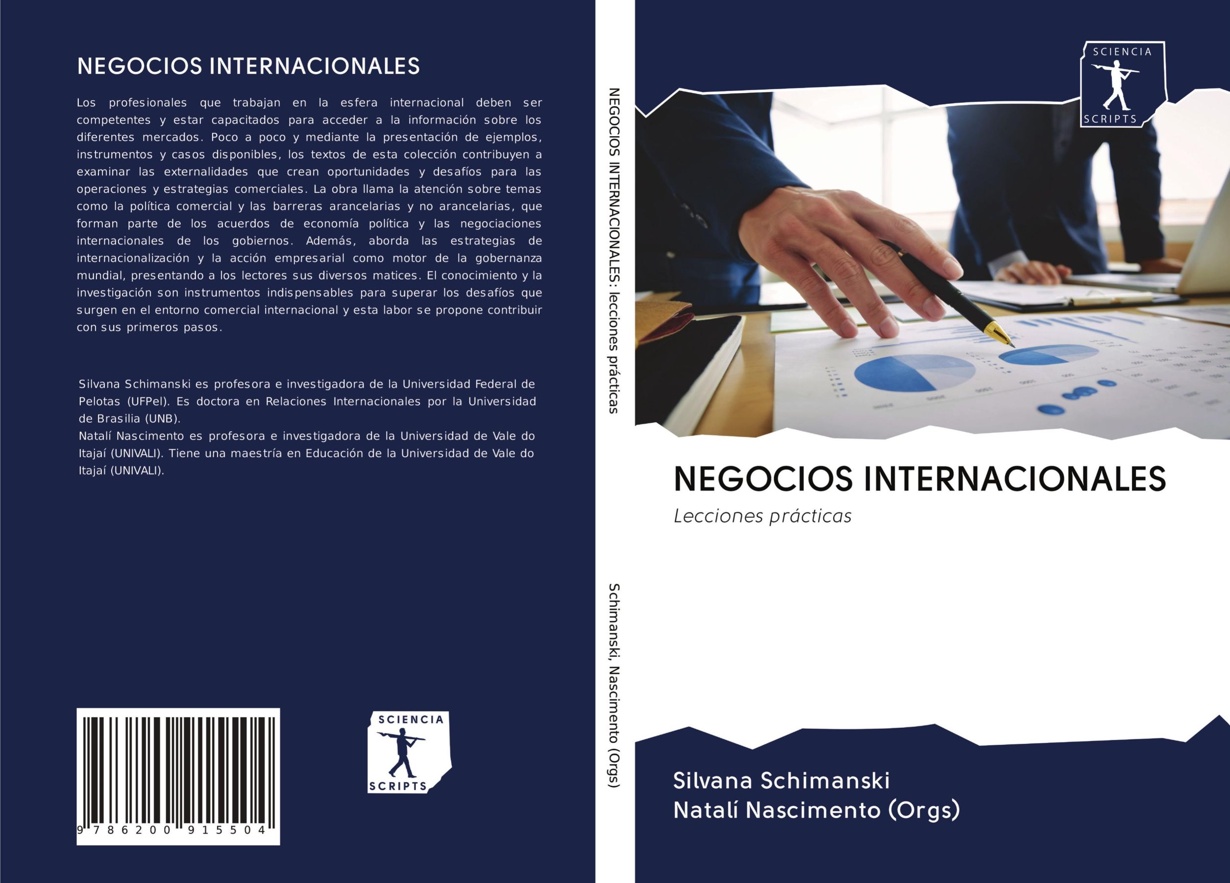 Cover: 9786200915504 | NEGOCIOS INTERNACIONALES | Lecciones prácticas | Schimanski (u. a.)