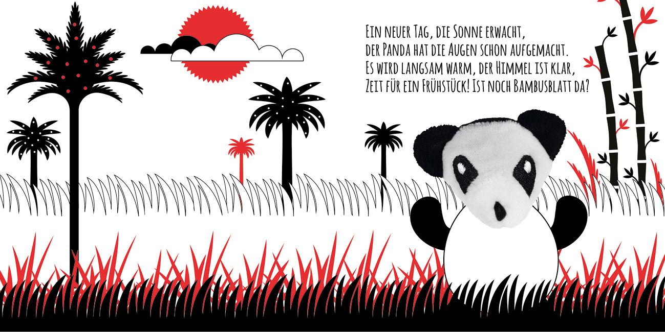 Bild: 9783745918724 | Kontrastbuch für Babys: Guck mal, kleiner Panda | Ingrid Ickler | Buch