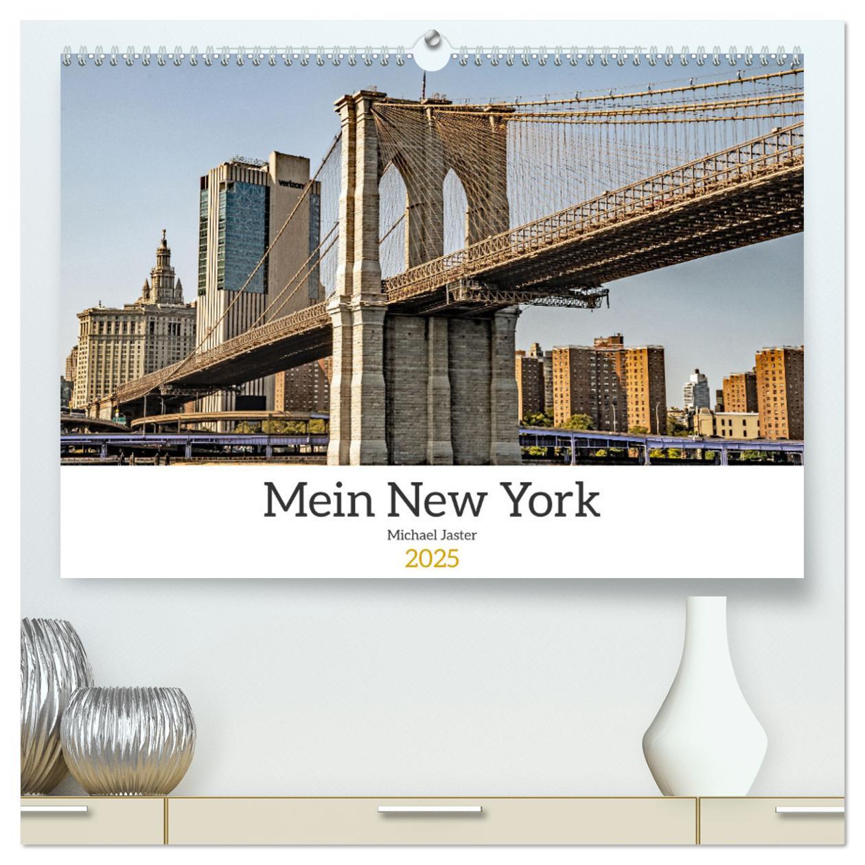 Cover: 9783383889011 | Mein New York Michael Jaster (hochwertiger Premium Wandkalender...