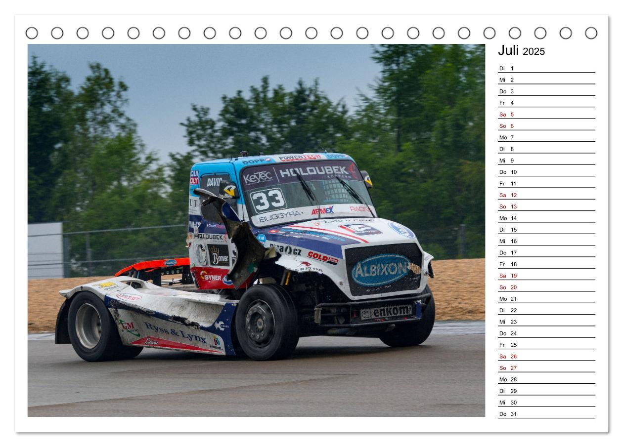 Bild: 9783435342600 | TRUCK RACING am Nürburgring (Tischkalender 2025 DIN A5 quer),...