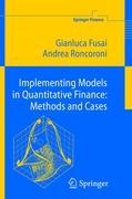 Cover: 9783642061073 | Implementing Models in Quantitative Finance: Methods and Cases | Buch