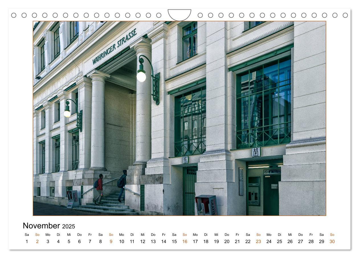 Bild: 9783435283613 | Otto Wagners Wien (Wandkalender 2025 DIN A4 quer), CALVENDO...