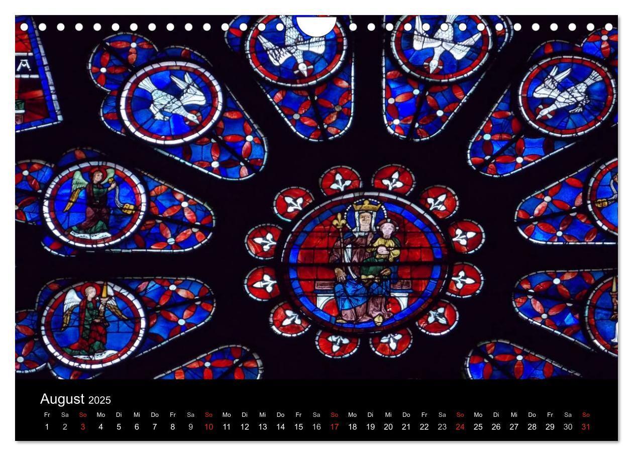 Bild: 9783435830916 | Bilder aus Licht - Notre Dame de Chartres (Wandkalender 2025 DIN A4...