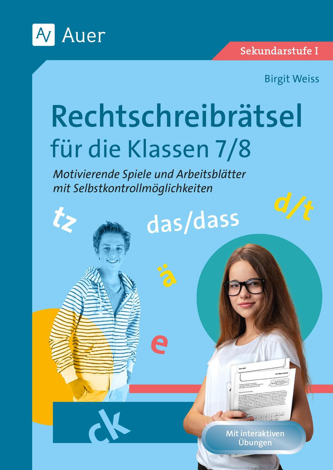 Cover: 9783403081845 | Rechtschreibrätsel für die Klassen 7-8 | Birgit Weiss | Broschüre