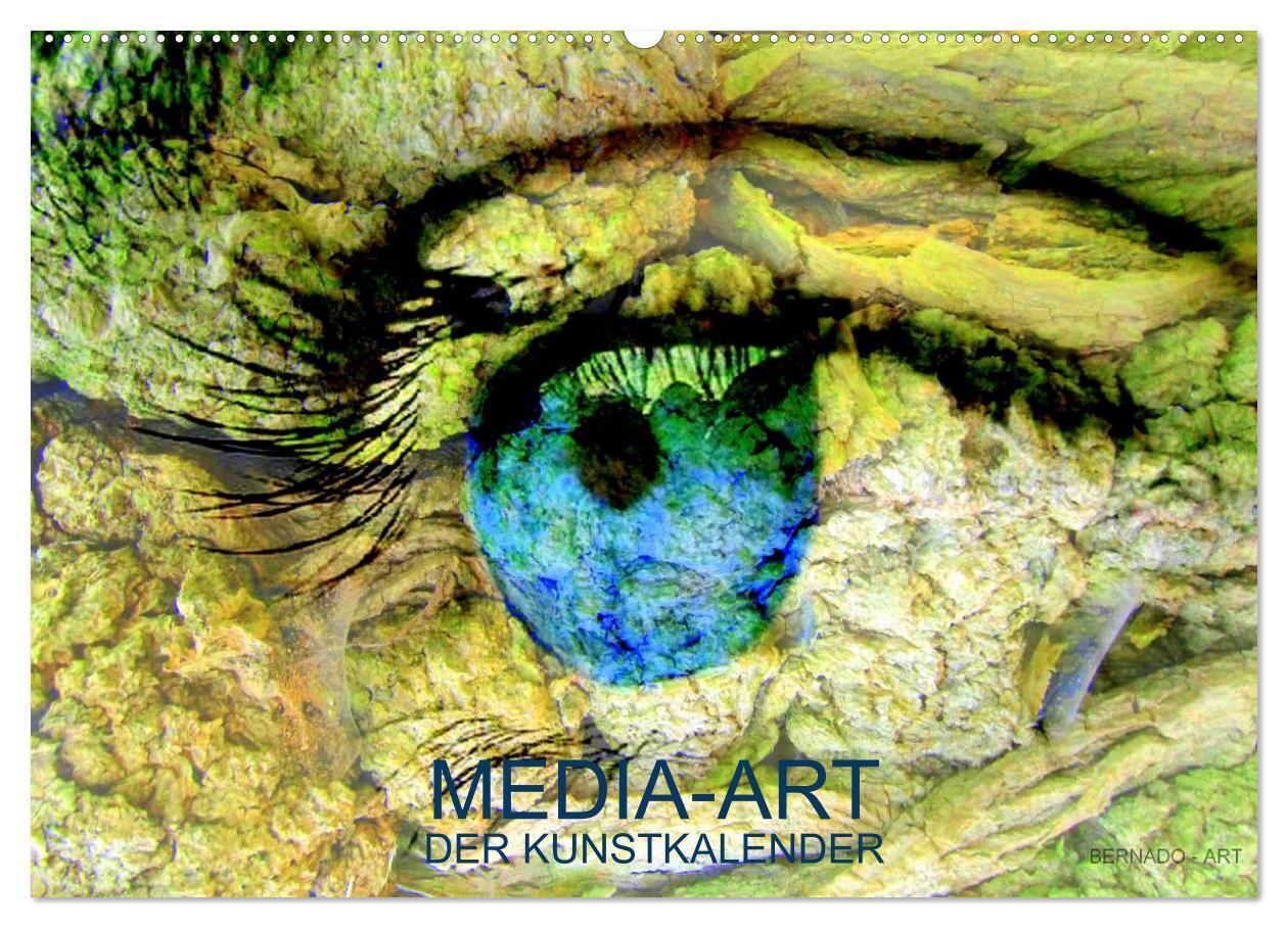 Cover: 9783435676255 | MEDIA-ART Der Kunstkalender (Wandkalender 2025 DIN A2 quer),...