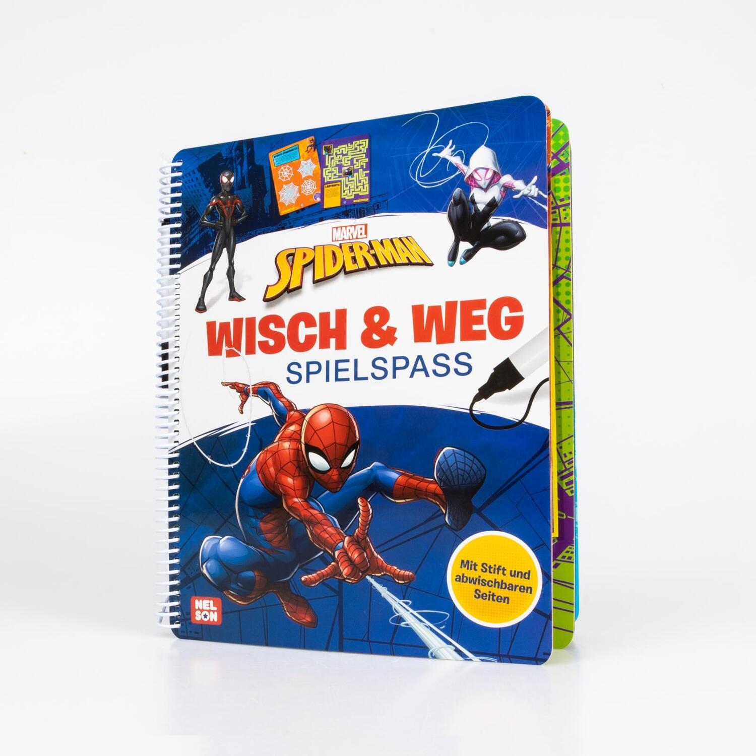 Bild: 9783845124162 | Marvel: Spider-Man Wisch &amp; Weg - Spielspaß | Taschenbuch | MARVEL