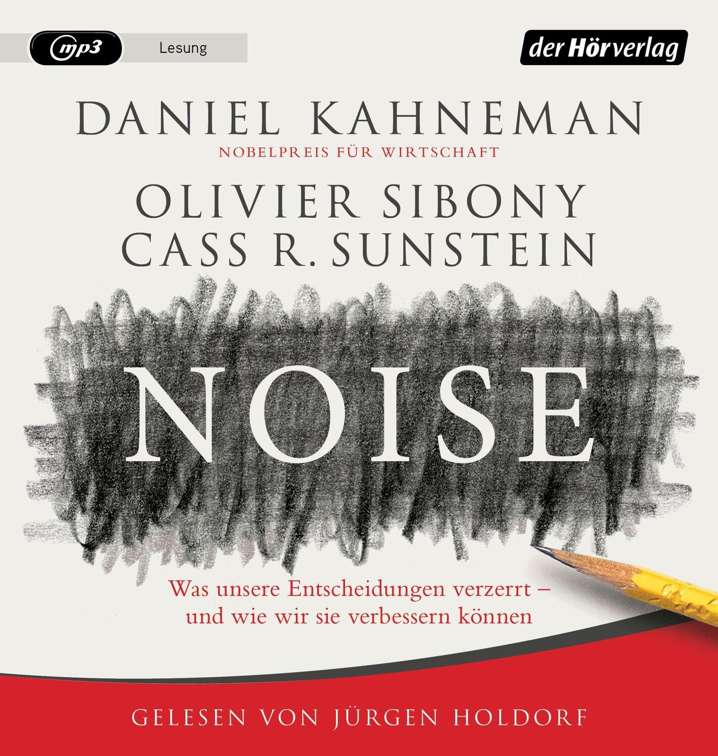 Cover: 9783844541144 | Noise | Daniel Kahneman (u. a.) | MP3 | 2 Audio-CDs | Deutsch | 2021