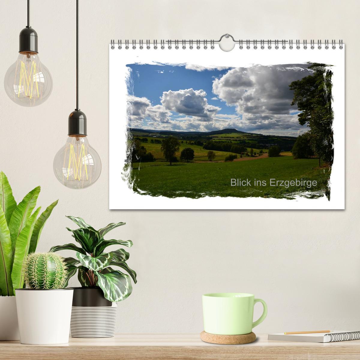 Bild: 9783435577811 | Blick ins Erzgebirge (Wandkalender 2025 DIN A4 quer), CALVENDO...