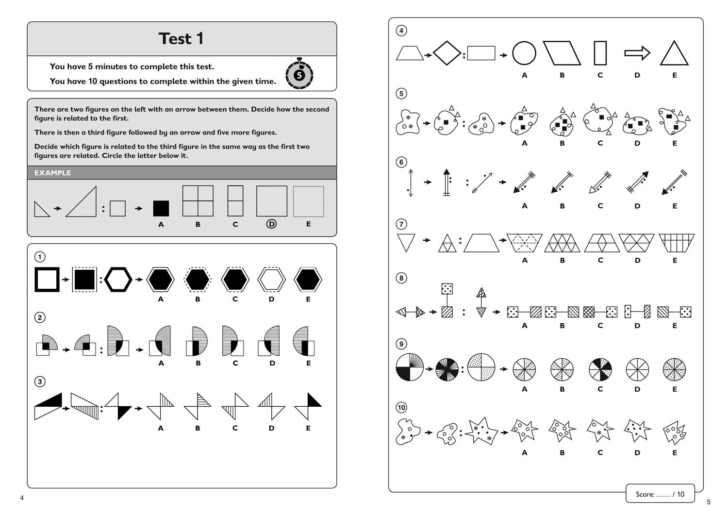 Bild: 9781844199174 | Letts 11+ Success - 11+ Non-Verbal Reasoning Quick Practice Tests...