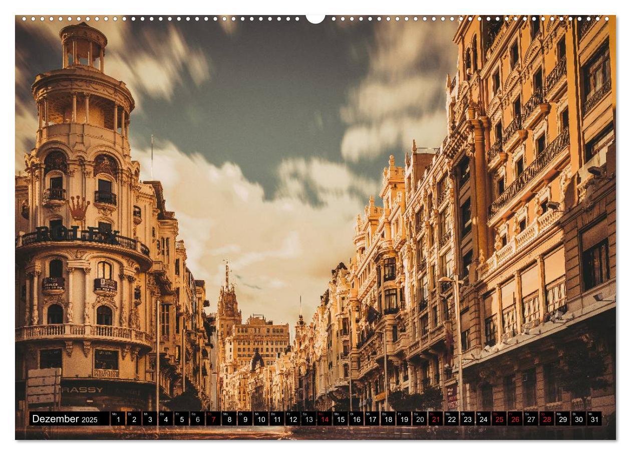 Bild: 9783435505210 | Hauptstadt Madrid (hochwertiger Premium Wandkalender 2025 DIN A2...