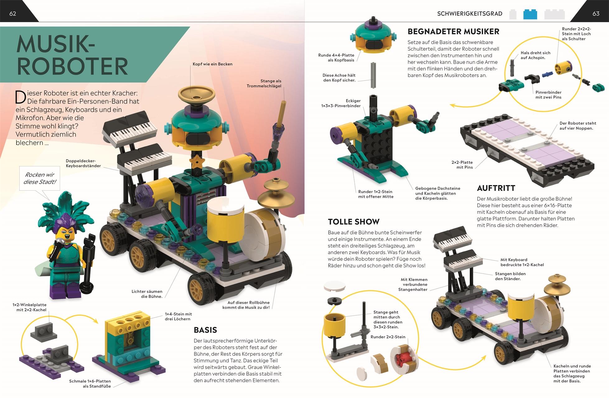 Bild: 9783831050420 | LEGO® Bauideen Roboter | Hannah Dolan (u. a.) | Buch | 96 S. | Deutsch