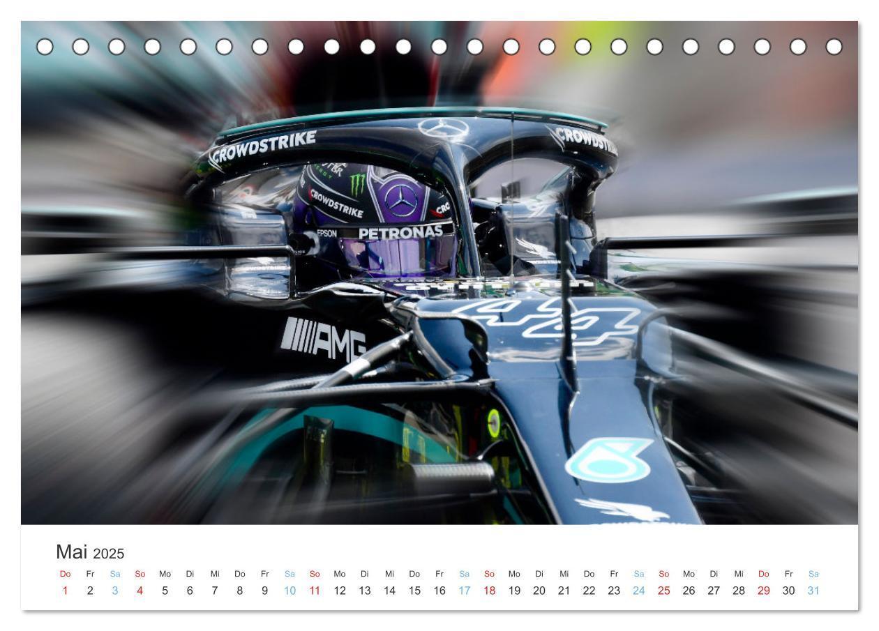 Bild: 9783435019410 | Formel 1 - Die Königsklasse (Tischkalender 2025 DIN A5 quer),...