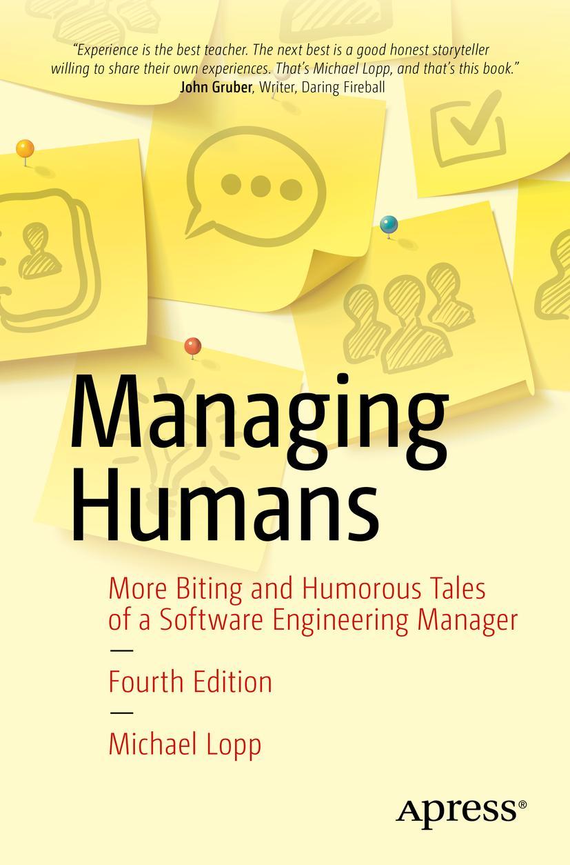 Cover: 9781484271155 | Managing Humans | Michael Lopp | Taschenbuch | xiii | Englisch | 2021