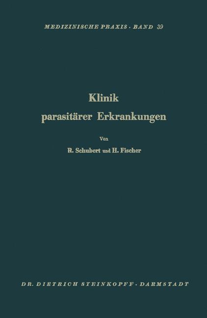 Cover: 9783642871764 | Klinik Parasitärer Erkrankungen | Herbert Fischer (u. a.) | Buch