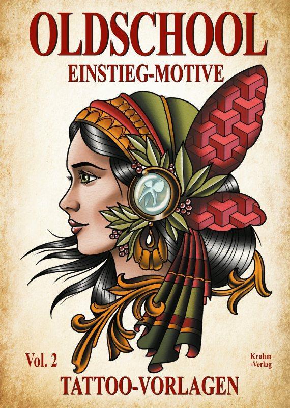 Cover: 9783946386674 | Oldschool Vol. 2 - Einstieg-Motive | Tattoo-Vorlagen | Buch | Deutsch