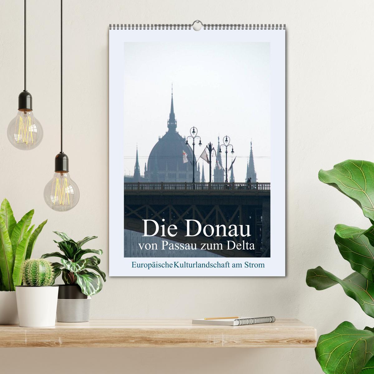 Bild: 9783457019382 | Die Donau von Passau zum Delta (Wandkalender 2025 DIN A2 hoch),...