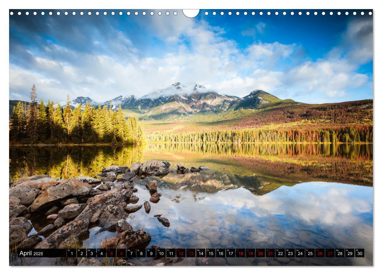 Bild: 9783435038800 | Kanada - Abenteuer in den Nationalparks (Wandkalender 2025 DIN A3...