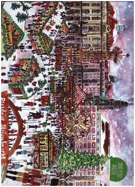 Cover: 9780735366763 | Michael Storrings Christmas Market 1000 Piece Puzzle | Spiel | 2022