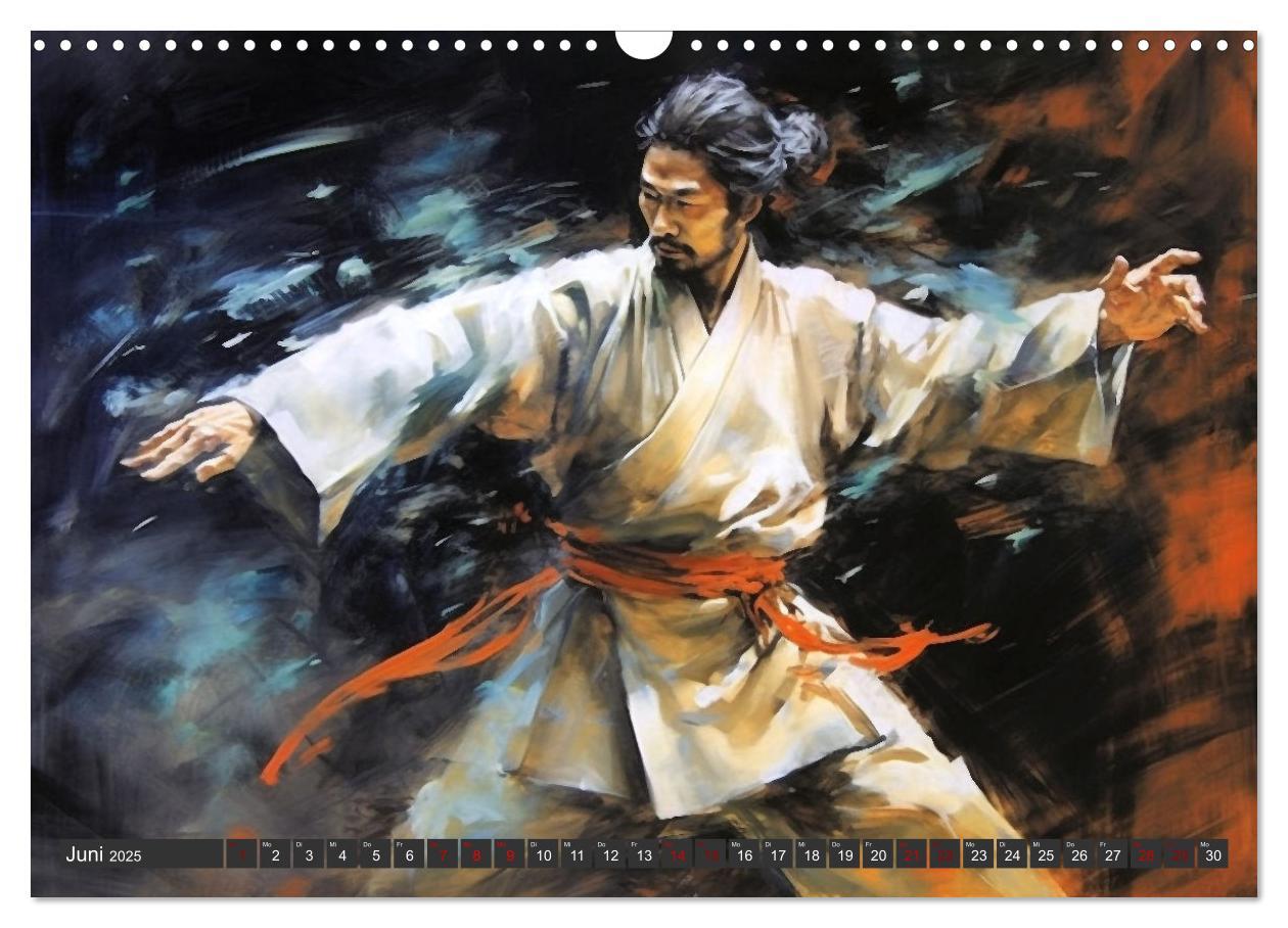 Bild: 9783383898266 | Samurai - ein Leben in Meditation (Wandkalender 2025 DIN A3 quer),...