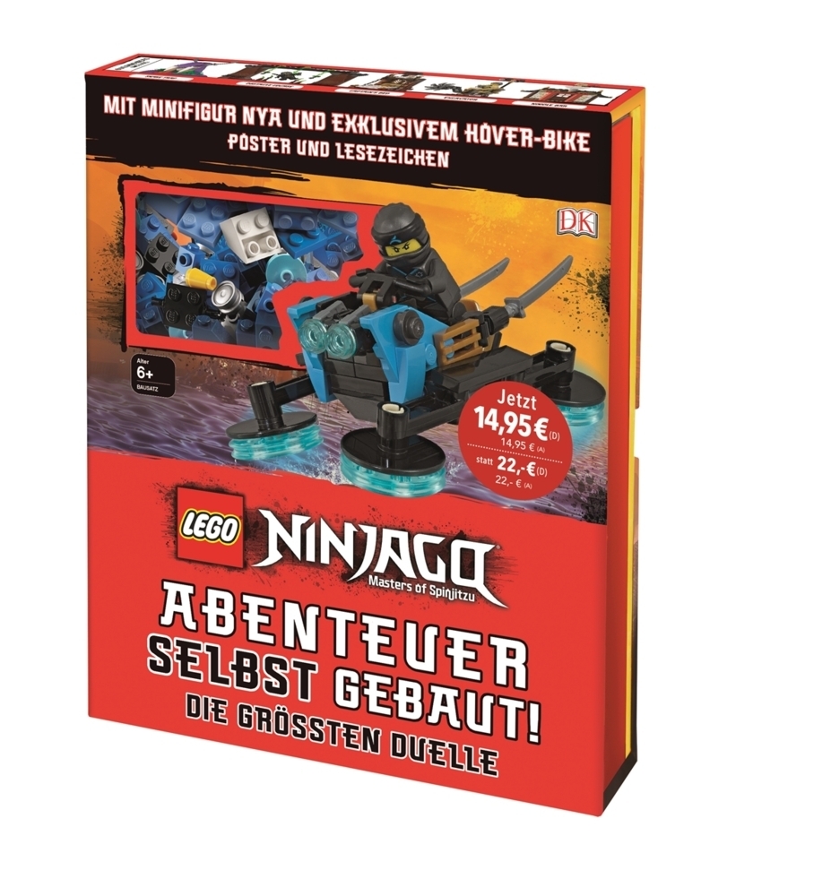 Cover: 9783831036110 | LEGO® NINJAGO® Abenteuer selbst gebaut! Die größten Duelle | Hugo