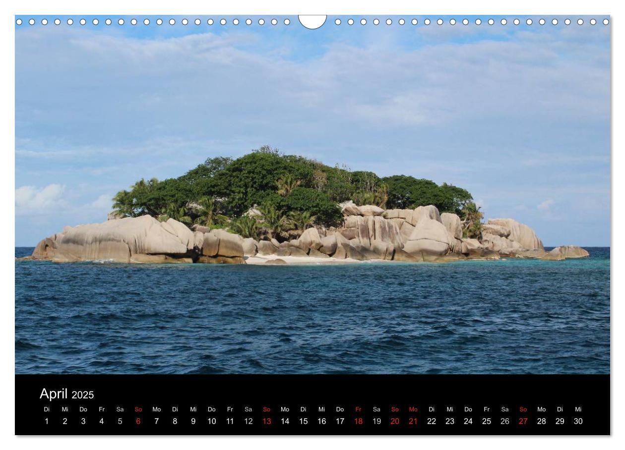 Bild: 9783435763122 | Seychellen (Wandkalender 2025 DIN A3 quer), CALVENDO Monatskalender