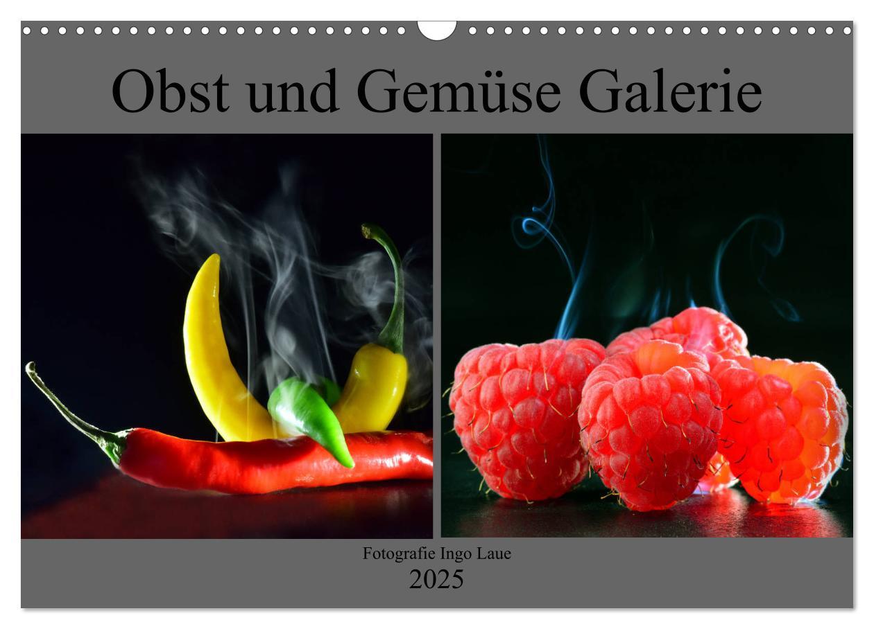 Cover: 9783435399956 | Obst und Gemüse Galerie (Wandkalender 2025 DIN A3 quer), CALVENDO...