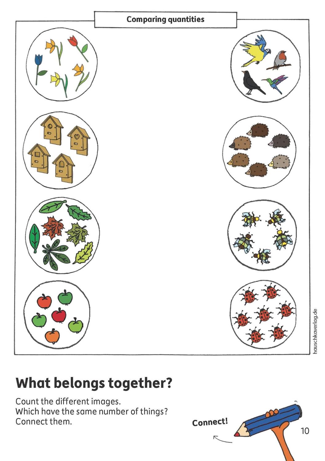 Bild: 9783881007337 | Preschool block - Numbers and quantities 5 years and up, A5-Block