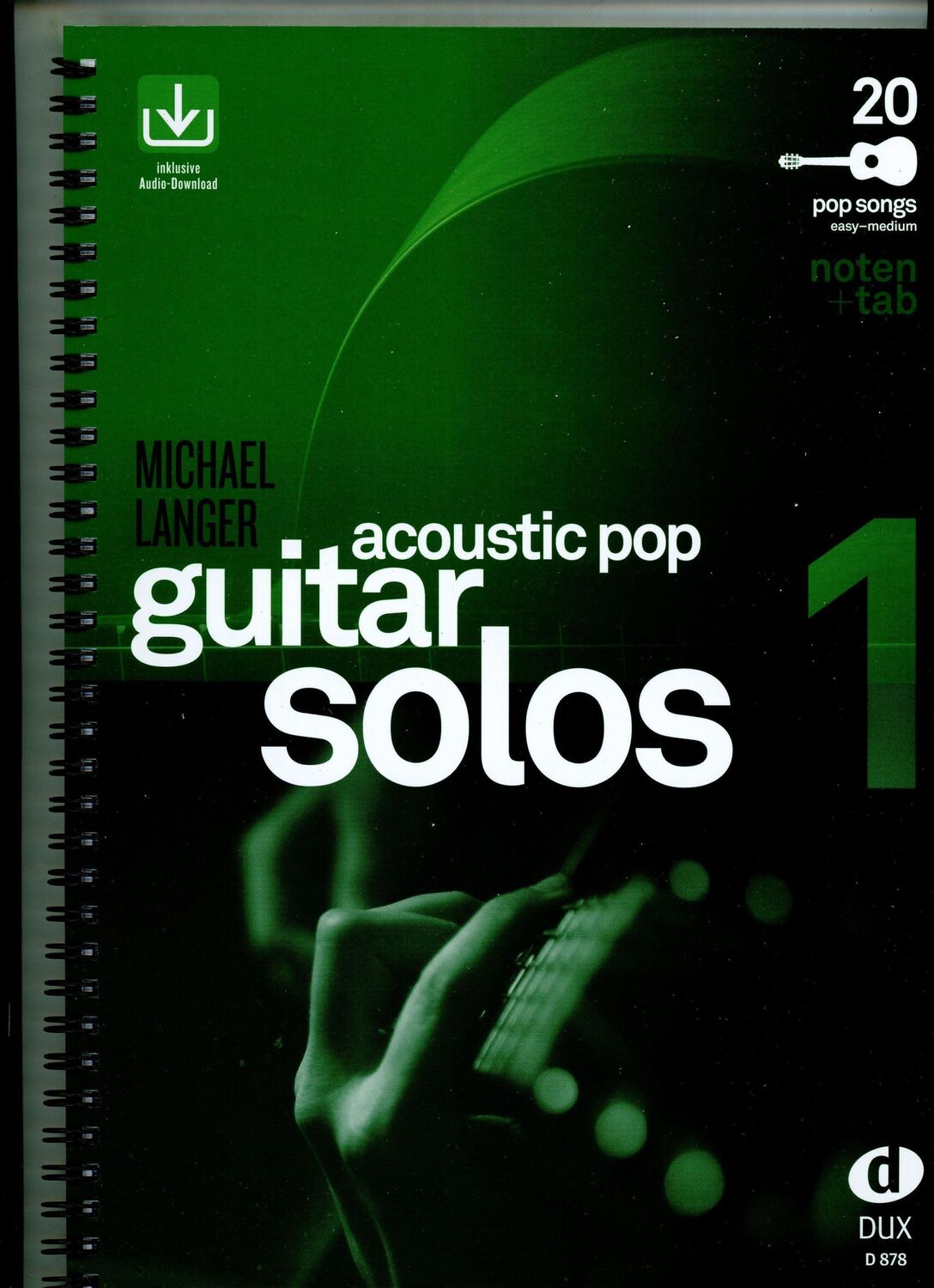 Cover: 9783868491876 | Acoustic Pop Guitar Solos 1 | Noten &amp; TAB - easy/medium | Langer