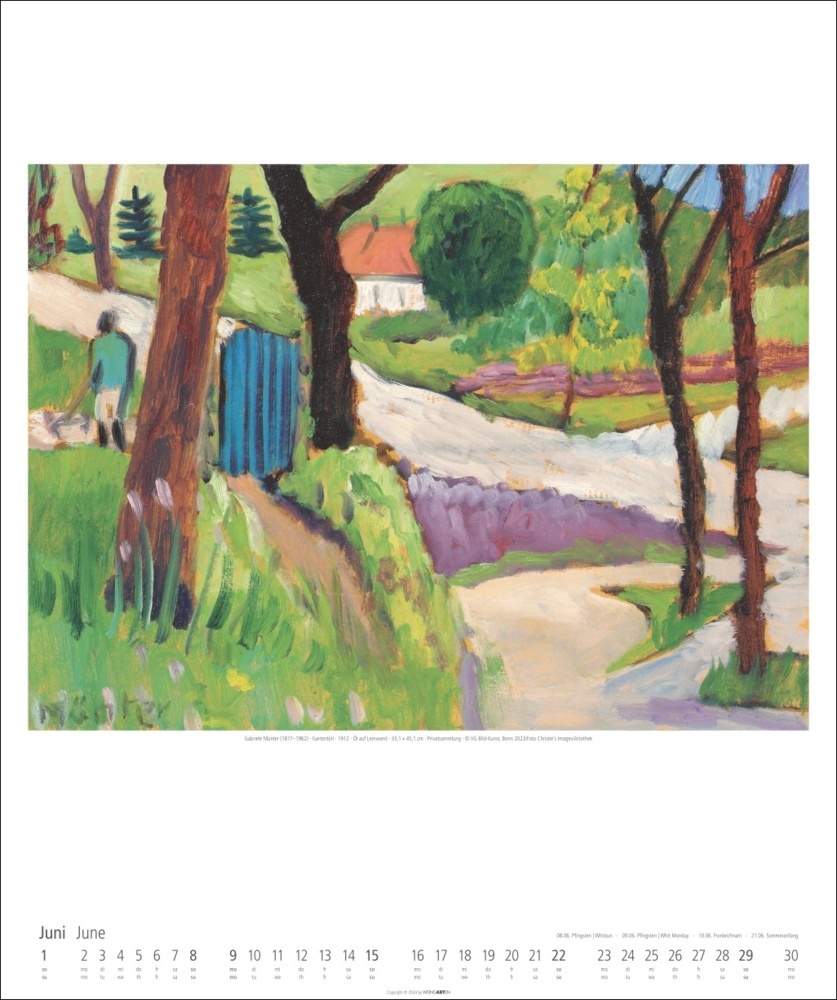 Bild: 9783839900192 | Gabriele Münter Kalender 2025 | Gabriele Münter | Kalender | 14 S.