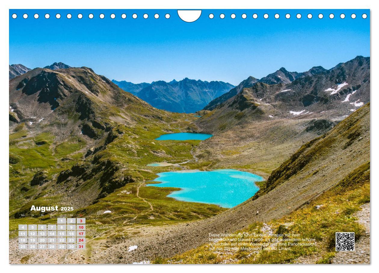 Bild: 9783435117659 | Wandern in den Alpen (Wandkalender 2025 DIN A4 quer), CALVENDO...