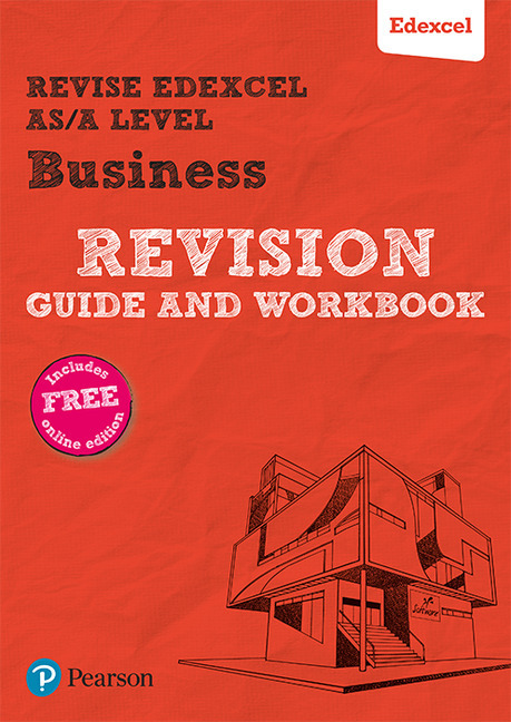 Cover: 9781292213217 | Revise Edexcel AS/A level Business Revision Guide &amp; Workbook, m. 1...