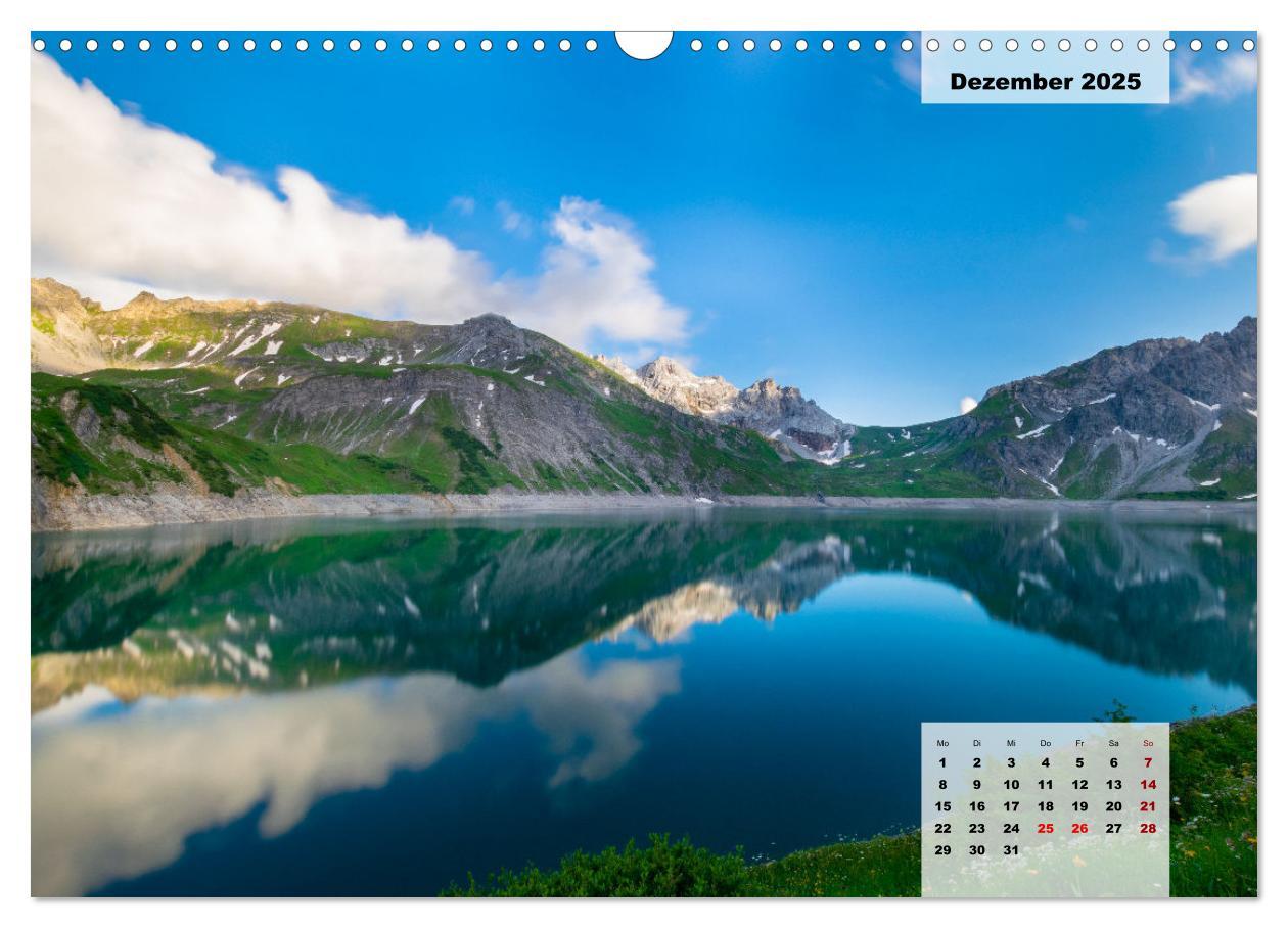 Bild: 9783435023660 | Lünersee - die blaue Perle der Alpen (Wandkalender 2025 DIN A3...