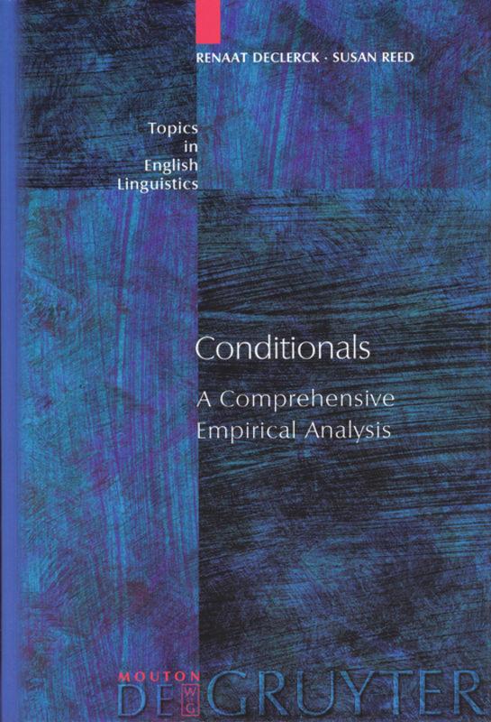 Cover: 9783110171440 | Conditionals | A Comprehensive Empirical Analysis | Susan Reed (u. a.)