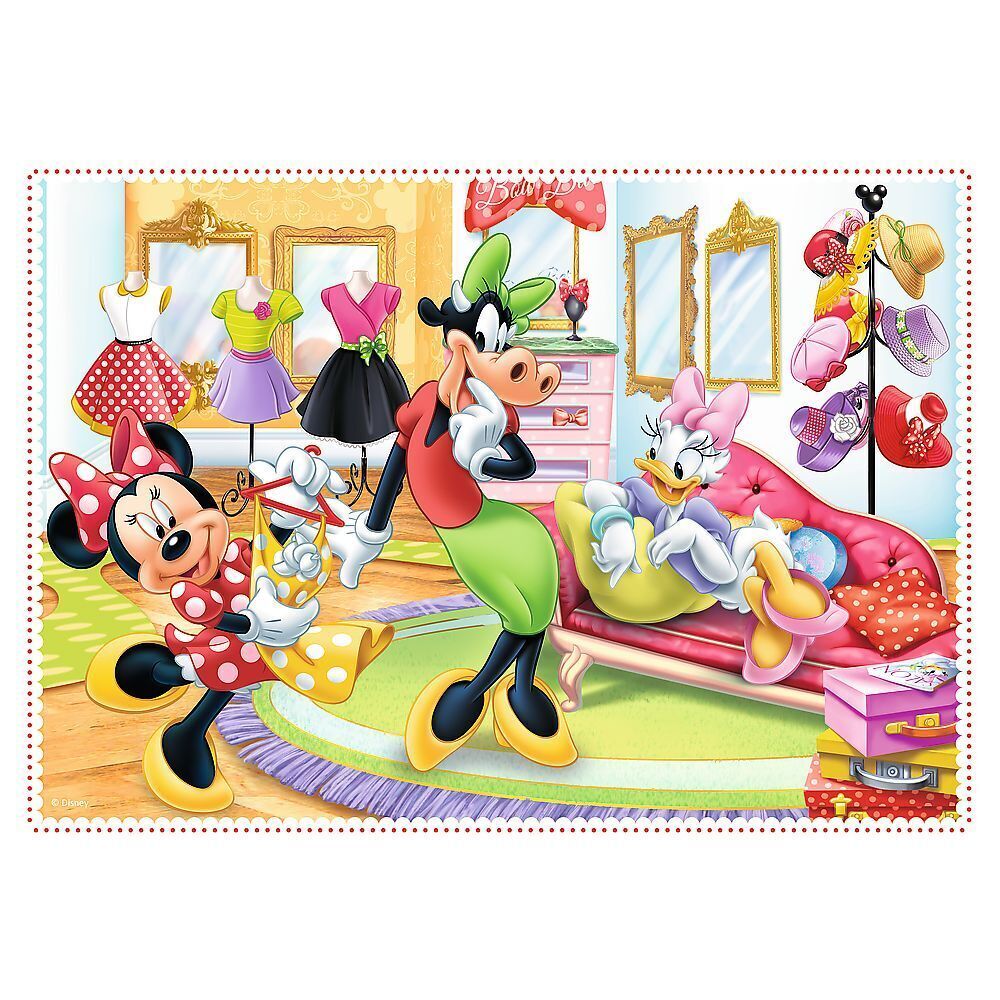 Bild: 5900511343557 | 4 in 1 Puzzle - Disney Minnie Mouse (Kinderpuzzle) | Spiel | 34355