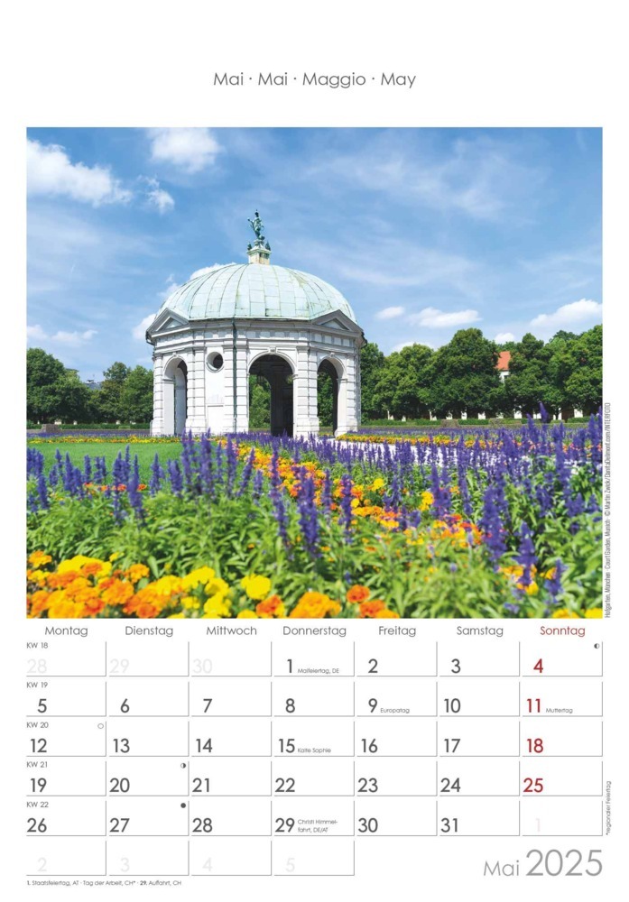 Bild: 4251732341190 | Alpha Edition - Bayern 2025 Bildkalender, 23,7x34cm, Wandkalender...