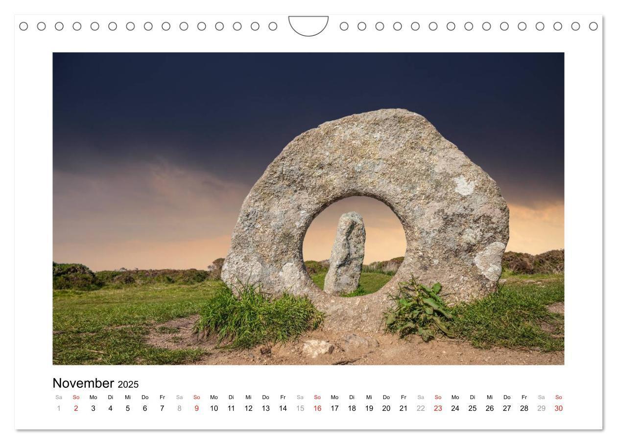 Bild: 9783435674893 | Cornwall - Land zwischen den Meeren (Wandkalender 2025 DIN A4...