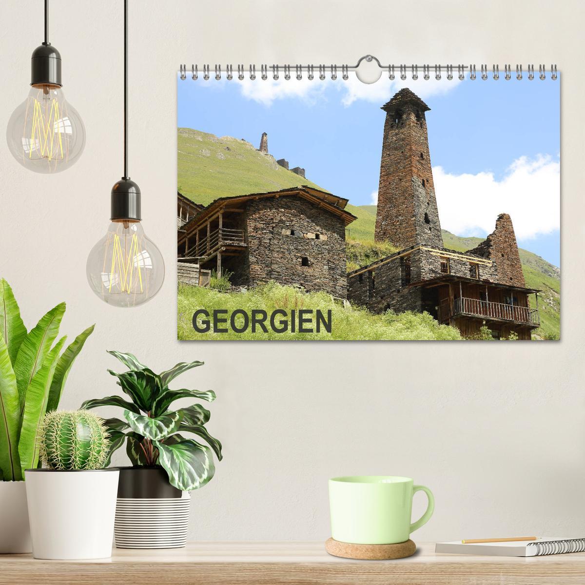 Bild: 9783435348367 | GEORGIEN (Wandkalender 2025 DIN A4 quer), CALVENDO Monatskalender