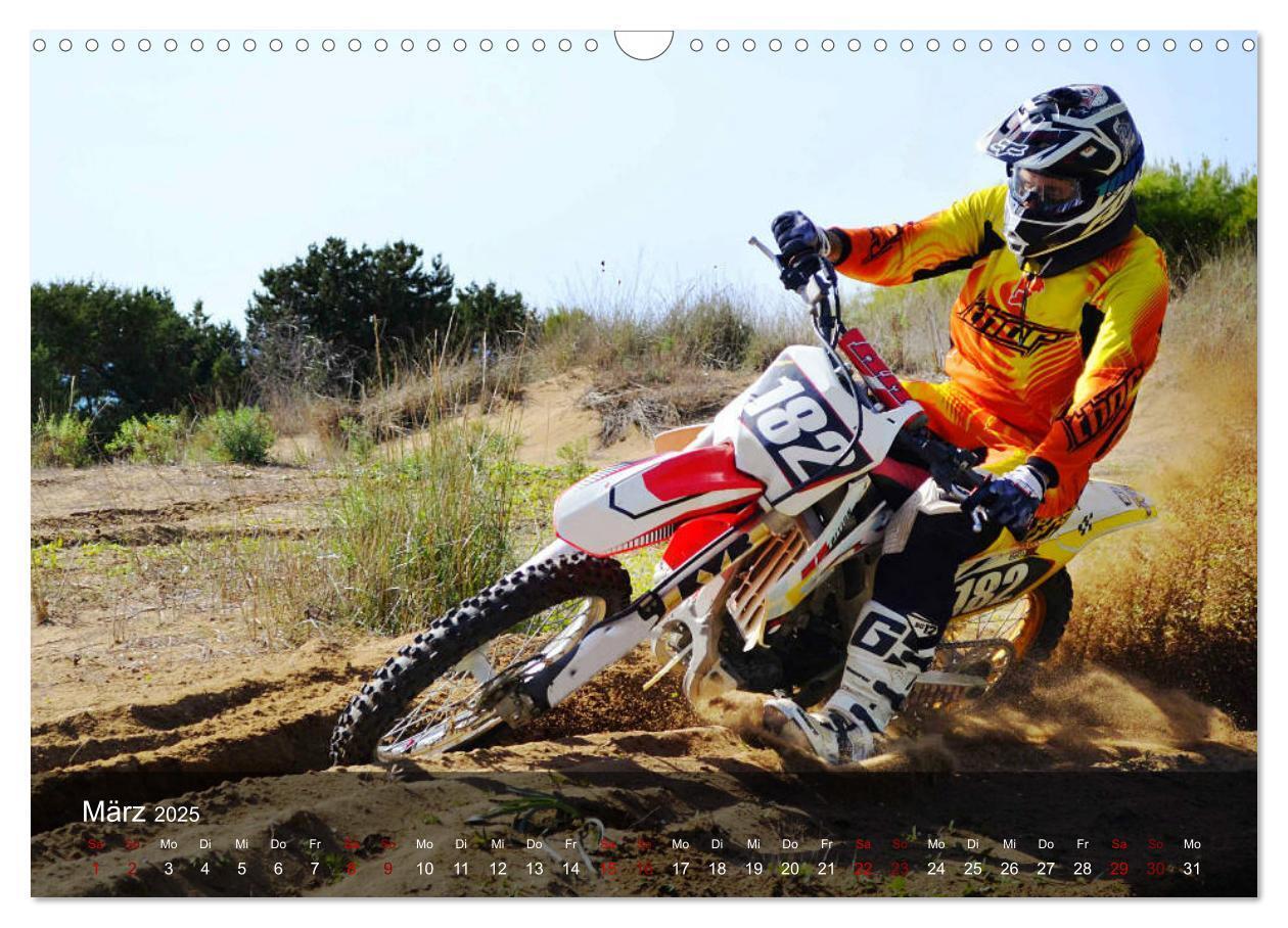 Bild: 9783435328376 | Motocross - Adrenalin pur (Wandkalender 2025 DIN A3 quer), CALVENDO...