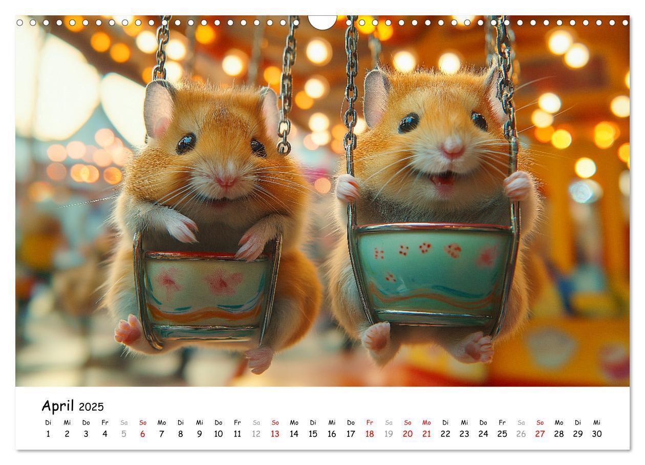 Bild: 9783457211632 | Hamster im Freizeitpark - Lustiger Kalender mit Jahrmarkt-Motiven...