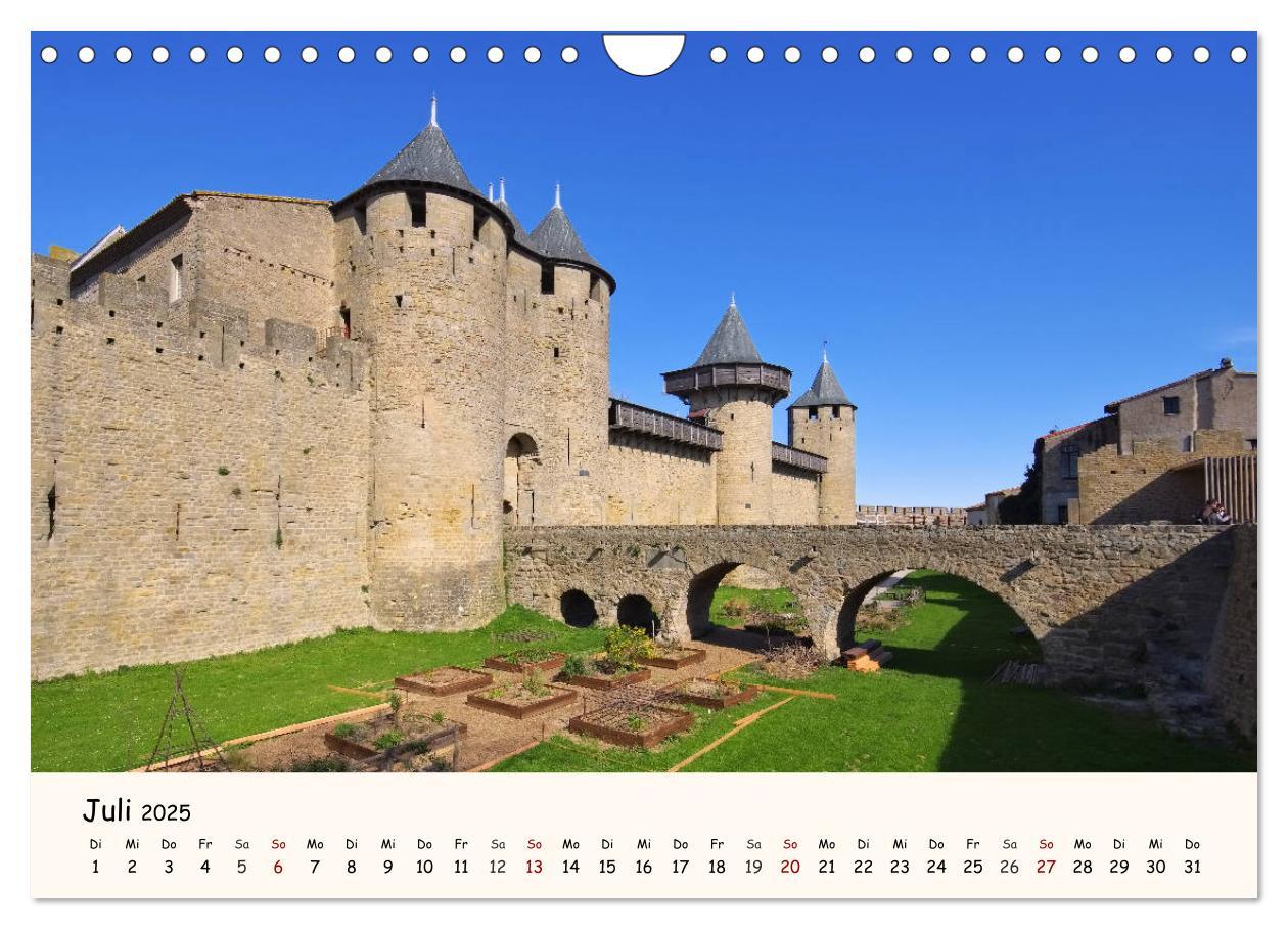 Bild: 9783435456055 | Cite von Carcassonne - Zeitreise ins Mittelalter (Wandkalender 2025...